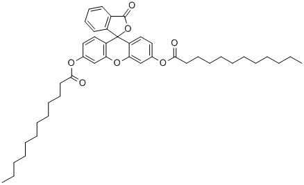 Fluorescein dilaurate Structure,7308-90-9Structure