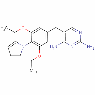 Epiroprim Structure,73090-70-7Structure