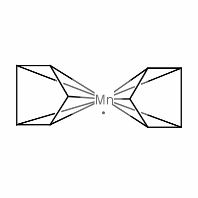 Bis(cyclopentadienyl)manganese(Ⅱ) Structure,73138-26-8Structure