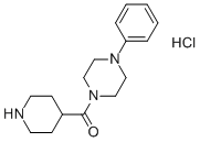 (4-Phenylpiperazin-1-yl)(piperidin-4-yl)methanone Structure,731832-24-9Structure