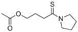 Pyrrolidine, 1-[4-(acetyloxy)-1-thioxobutyl]- (9ci) Structure,73199-66-3Structure