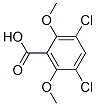 3,5-Dichloro-2,6-dimethoxybenzoic acid Structure,73219-91-7Structure