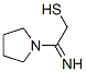 Pyrrolidine, 1-(1-imino-2-mercaptoethyl)- (9ci) Structure,732204-35-2Structure