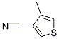 4-Methylthiophene-3-carbonitrile Structure,73229-39-7Structure