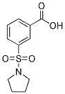 3-(1-Pyrrolidinylsulfonyl)benzoic acid Structure,7326-79-6Structure