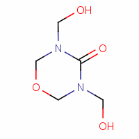 Tetrahydro-3,5-bis(hydroxymethyl)-4h-1,3,5-oxadiazin-4-one Structure,7327-69-7Structure