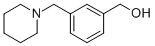 [3-(Piperidinomethyl)phenyl]methanol Structure,73278-91-8Structure