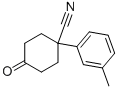 4-Oxo-1-m-tolylcyclohexanecarbonitrile Structure,73312-15-9Structure