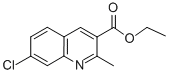 7-Chloro-2-methyl-quinoline-3-carboxylic acid ethyl ester Structure,733719-74-9Structure