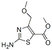 2-Amino-4-methoxymethylthiazole-5-carboxylic acid methyl ester Structure,733754-08-0Structure