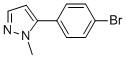 5-(4-Bromophenyl)-1-methyl-1h-pyrazole Structure,73387-52-7Structure