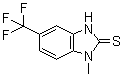 1-Methyl-5-(trifluoromethyl)-2,3-dihydro-1h-benzo[d]imidazole-2-thione Structure,7341-87-9Structure