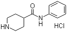 N-phenyl-4-piperidinecarboxamide Structure,73415-85-7Structure