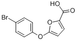 5-(4-Bromophenoxy)-2-furoic acid Structure,73420-68-5Structure