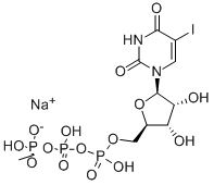 5-Iodo-uridine-5-triphosphate,sodiumsalt Structure,73431-55-7Structure