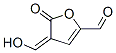 2-Furancarboxaldehyde, 4,5-dihydro-4-(hydroxymethylene)-5-oxo-(9ci) Structure,734513-66-7Structure