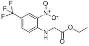 Ethyl 2-(2-nitro-4-trifluoromethylphenylamino)acetate Structure,735-40-0Structure