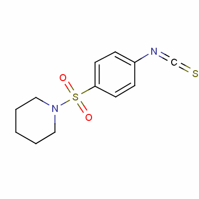 1-[(4-Isothiocyanatophenyl)sulfonyl]piperidine Structure,7356-55-0Structure