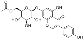 6-O-acetylgenistin Structure,73566-30-0Structure