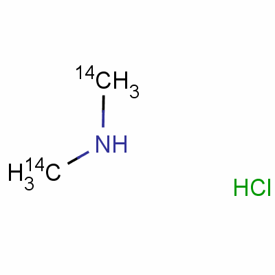 Dimethyl amine-14c hydrochloride Structure,73607-84-8Structure