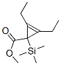 2-Cyclopropene-1-carboxylicacid,2,3-diethyl-1-(trimethylsilyl)-,methylester(9ci) Structure,736137-15-8Structure