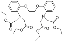 Ethyl 2-[[2-[2-[2-(bis(ethoxycarbonylmethyl)amino)phenoxy]ethoxy]phenyl]-(ethoxycarbonylmethyl)amino]acetate Structure,73630-07-6Structure