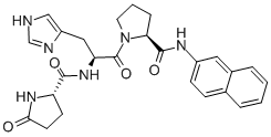 Pyr-his-pro-betana Structure,73644-58-3Structure