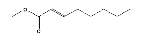 Methyl trans-2-octenoate Structure,7367-81-9Structure