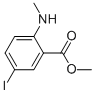 Methyl 5-iodo-2-(methylamino)benzoate Structure,736990-24-2Structure