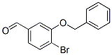 3-(Benzyloxy)-4-bromobenzaldehyde Structure,736992-48-6Structure