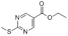 Ethyl 2-(methylthio)-5-pyrimidinecarboxylate Structure,73781-88-1Structure