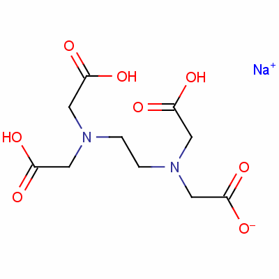 Glycine, n,n-1,2-ethanediylbis[n-(carboxymethyl)-, sodium salt Structure,7379-28-4Structure