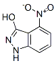 3-Hydroxy-4-nitro (1h)indazole Structure,7384-16-9Structure