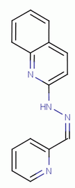 Pyridine-2-carboxaldehyde 2-quinolylhydrazone Structure,7385-99-1Structure