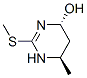 4-Pyrimidinol, 1,4,5,6-tetrahydro-6-methyl-2-(methylthio)-, trans-(9ci) Structure,738541-67-8Structure