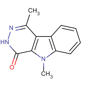 1,5-Dimethyl-3,5-dihydro-pyridazino[4,5-b]indol-4-one Structure,73918-70-4Structure