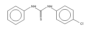 1-(4-Chlorophenyl)-3-phenyl-2-thiourea Structure,7392-67-8Structure