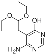 6-Amino-5-(2,2-diethoxyethyl)pyrimidin-4-ol Structure,7400-06-8Structure