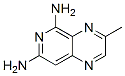 Pyrido[3,4-b]pyrazine-5,7-diamine, 3-methyl- (9ci) Structure,74023-40-8Structure