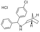 N-(4-chlorobenzhydryl)-norbornanamine hydrochloride Structure,74039-09-1Structure