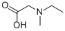 [Ethyl(methyl)amino]acetic acid Structure,740792-70-5Structure