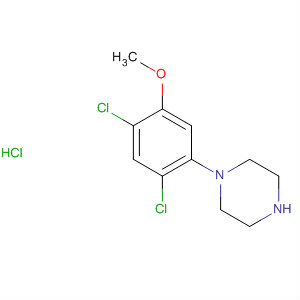 1-(2,4-Dichloro-5-methoxy-phenyl)-piperazine hydrochloride Structure,740806-45-5Structure