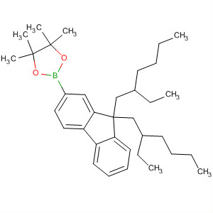 2-(9,9-Bis(2-ethylhexyl)-9h-fluoren-2-yl)-4,4,5,5-tetramethyl-1,3,2-dioxaborolane Structure,740812-14-0Structure