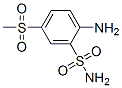 2-Amino-5-methanesulfonyl-benzenesulfonamide Structure,7409-84-9Structure