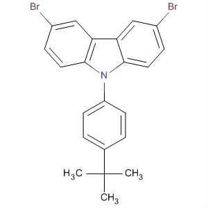 3,6-Dibromo-9-(4-tert-butylphenyl)-9h-carbazole Structure,741293-42-5Structure