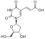 (E)-5-(2-Carboxyvinyl)-2-deoxyuridine Structure,74131-06-9Structure