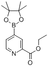 2-Ethoxycarbonylpyridine-4-boronic acid pinacol ester Structure,741709-56-8Structure