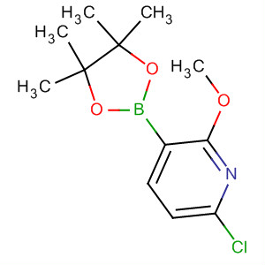 6-Chloro-2-methoxy-3-(4,4,5,5-tetramethyl-1,3,2-dioxaborolan-2-yl)-pyridine Structure,741709-68-2Structure