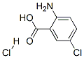 2-Amino-5-chloro-benzoic acid hcl Structure,74189-19-8Structure