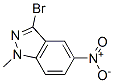 3-Bromo-1-methyl-5-nitro-1H-indazole Structure,74209-25-9Structure